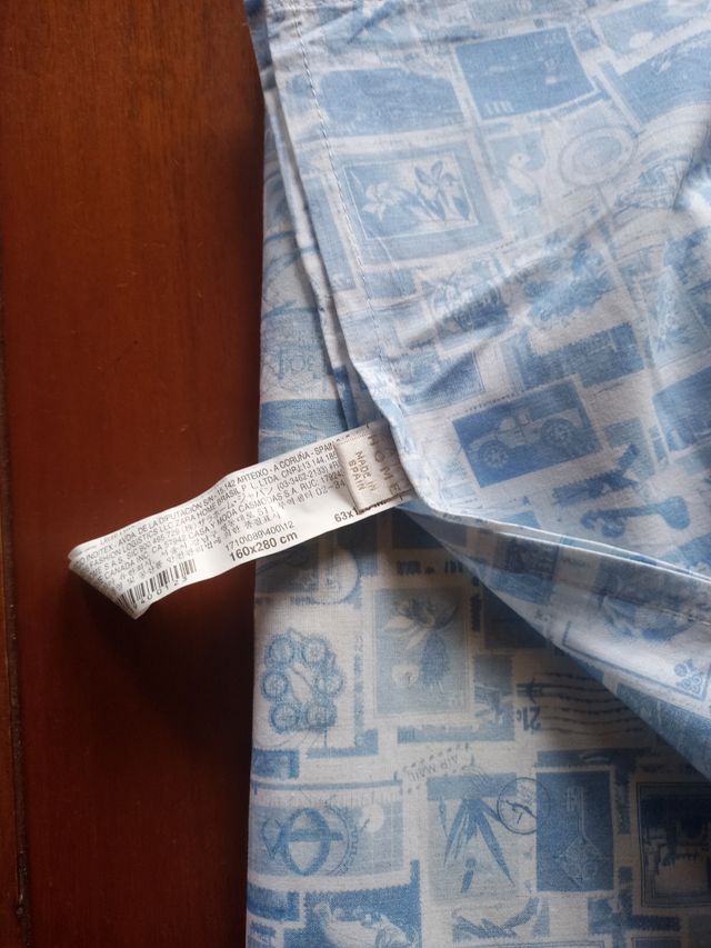 Sábana infantil encimera Zara Home