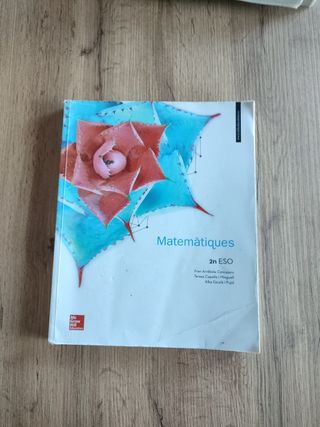 libro matemáticas ISBN 9788448609313