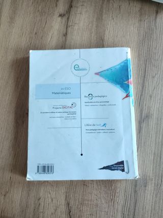 libro matemáticas ISBN 9788448609313