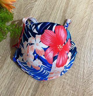 Bikini parte de arriba colorida verano