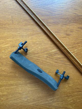 Violín de 1998 con arco, funda, respaldo de cuello