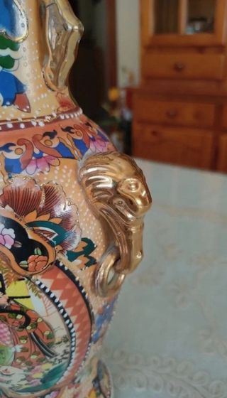 Antiguo jarrón chino