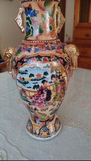 Antiguo jarrón chino