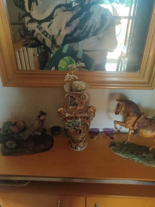 Antiguo jarrón chino