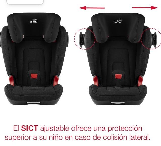 BRITAX ROMER SILLA COCHE. ISOFIX grupo 2/3
