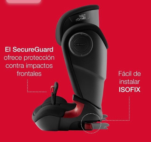 BRITAX ROMER SILLA COCHE. ISOFIX grupo 2/3