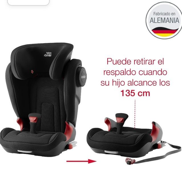 BRITAX ROMER SILLA COCHE. ISOFIX grupo 2/3