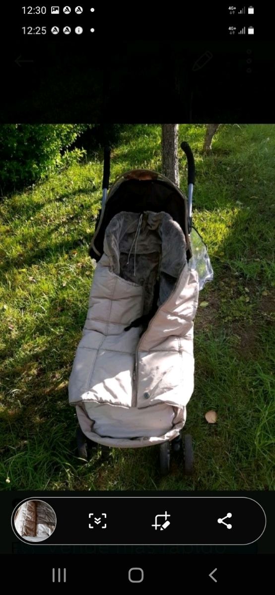 Saco invierno para silla de paseo.
