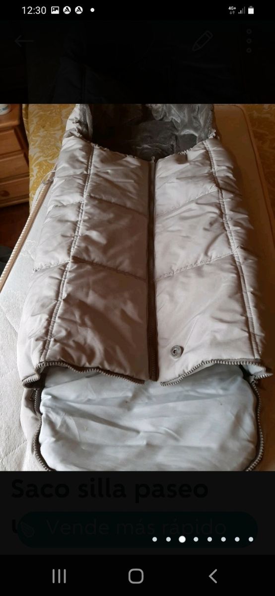 Saco invierno para silla de paseo.