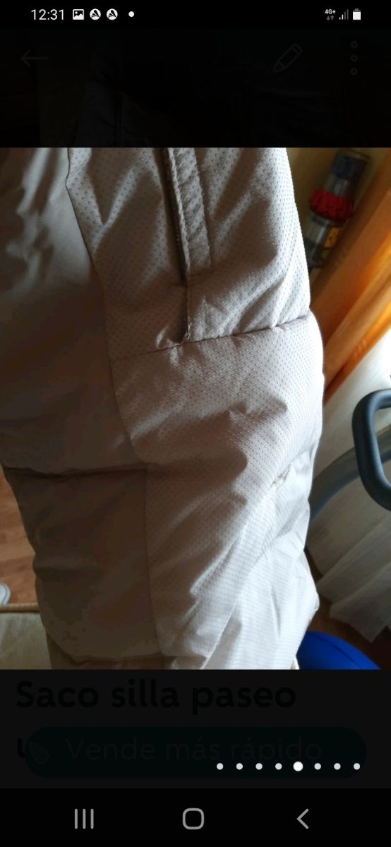 Saco invierno para silla de paseo.