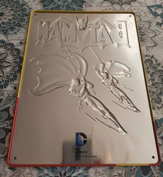 PLACA METÁLICA : BATMAN Nº 1 USA DC COMICS