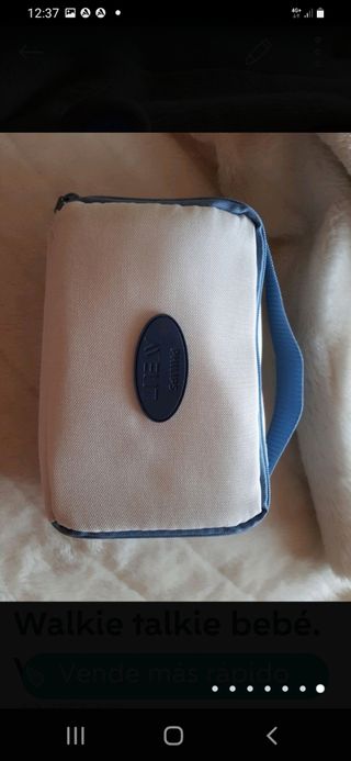 Walkie vigilabebés escuchabebés sin cámara.