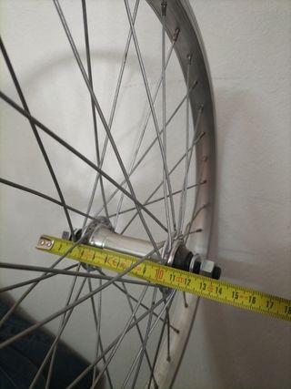 Llanta delantera aluminio 20" BMX  btt