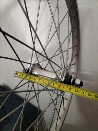 Llanta delantera aluminio 20" BMX  btt