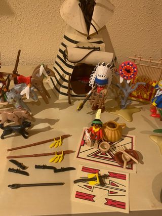 Indios Playmobil caja (3733) oeste