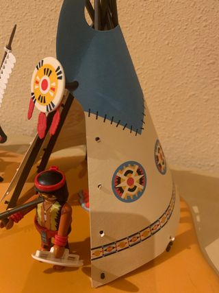 Indios Playmobil caja (4012) oeste