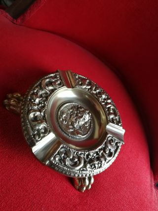 Cenicero Bronce ANTIGÜEDAD!