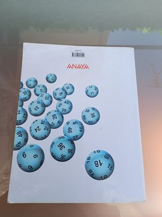 Libro de Matemáticas 1 bachillerato ANAYA.