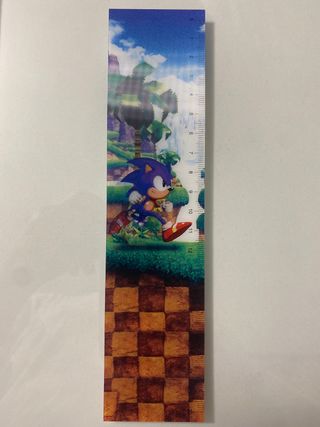 Marca paginas Sonic