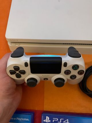 PS4 Slim 500gb Glacier White con mando