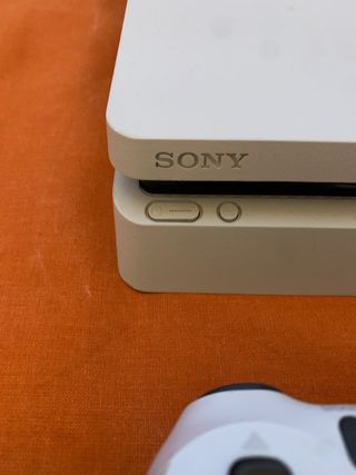 PS4 Slim 500gb Glacier White con mando