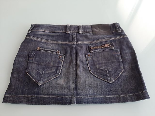Minigonna jeans taglia 46