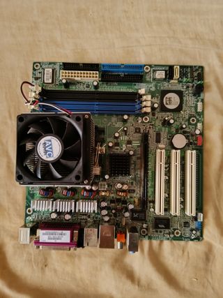 Lote placa base procesador y disipador