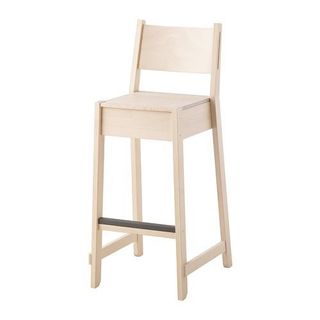 Silla taburete apilable Ikea Norråker (4 unidades)