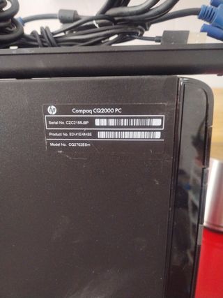 PC compaq CQ2000 PC