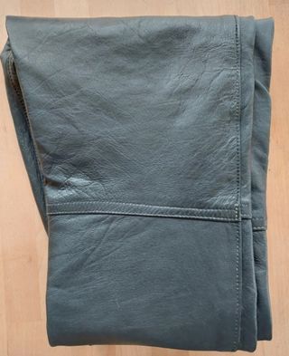 Pantalón de cuero Vintage años 90 talla XS