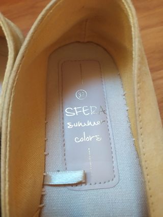 Alpargatas esparto. Sandalias