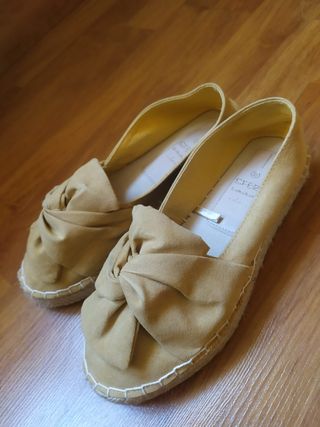 Alpargatas esparto. Sandalias