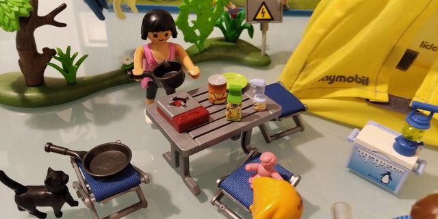 Tenda da campeggio Playmobil