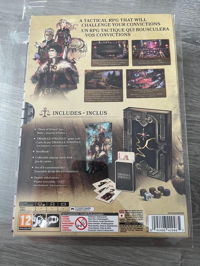 TRIANGLE STRATEGY SWITCH EDICION LIMITADA NUEVA