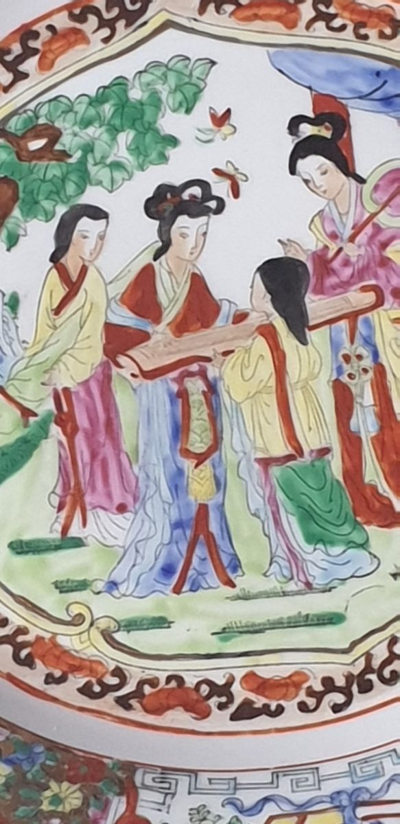 Piatto cinese vintage