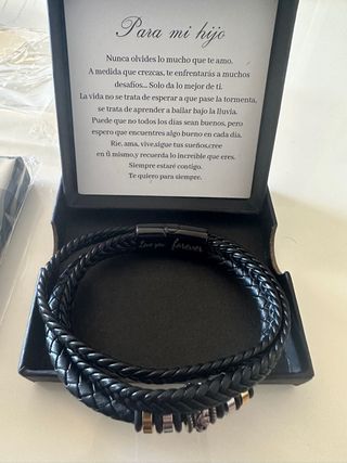 Pulsera Hombre Cuero