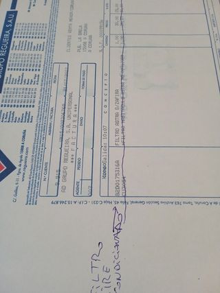 Filtro aire acondicionado Opel. Nuevo.