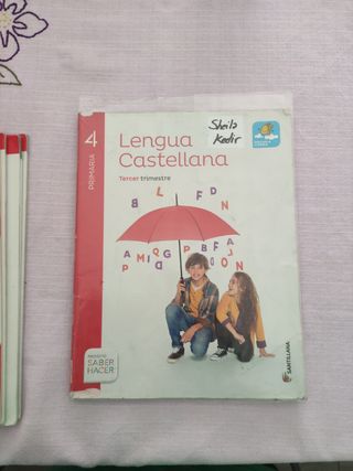 9788468029566 Libros lengua 4 primaria Santillana