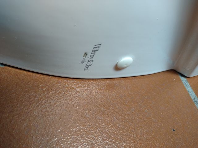 Urinario villeroy Bosch tapa madera