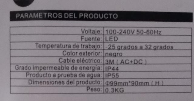 Proyector luz copos de nieve.