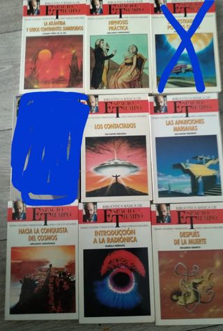 Colección libros "Espacio y tiempo"