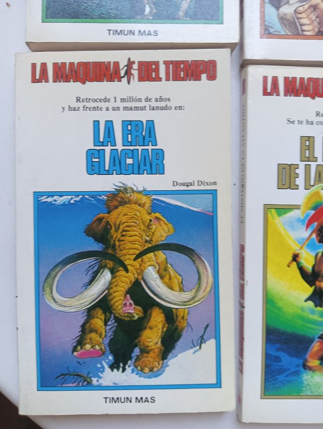 Colección de 9 libros "La Máquina del Tiempo"