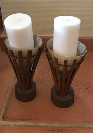2 Candelabros Etnicos