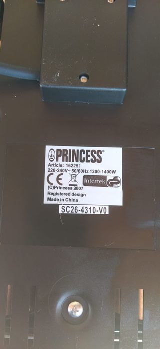 Plancha electrica para cocinar a la piedra