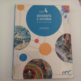 GEOGRAFÍA E HISTORIA 4°ESO 