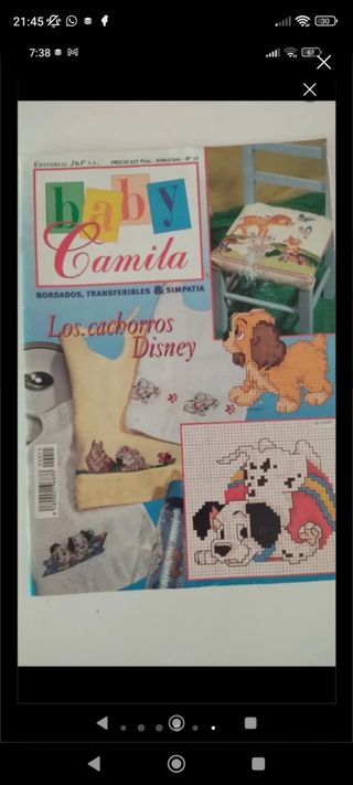 punto de cruz y decoupage