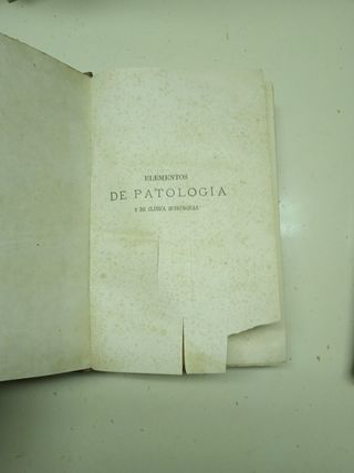 Patología Clínica Quirúrgica. Tomo 2 y 3