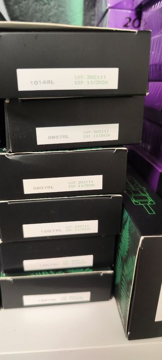 Cartuchos diferentes medidas, rl rs RM M1, flat