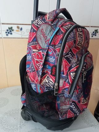 cartera con ruedas totto