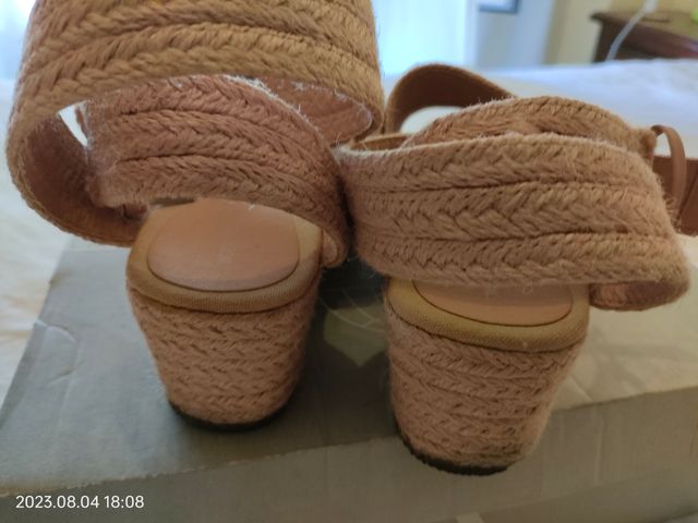 Sandalias cuña Esparto